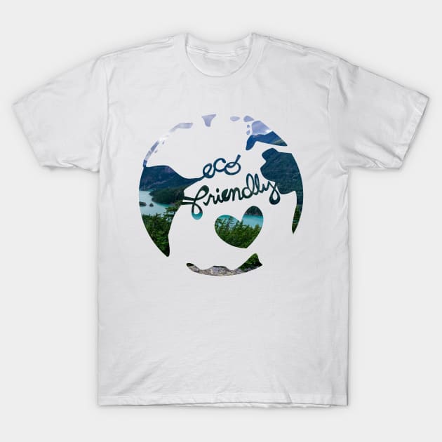 Eco Friendly Landscape T-Shirt by Bloom Photography